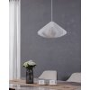 Illuminazione Eglo DOLWEN Lampadario a sospensione Bianco, 1-Luce