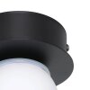 Illuminazione Eglo MOSIANO Plafoniera LED Nero, 1-Luce