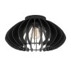 Illuminazione Eglo Eglo Plafoniera Nero, 1-Luce