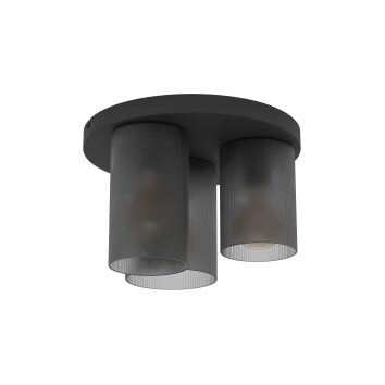 Illuminazione Eglo COLOMERA Applique Nero, 3-Luci