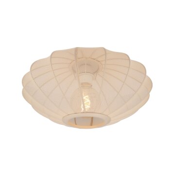 Illuminazione Lucide CORINA Plafoniera Beige, 1-Luce