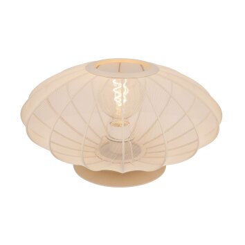 Illuminazione Lucide CORINA Lampada da tavolo Beige, 1-Luce