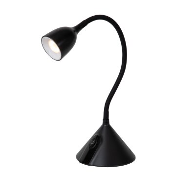 Illuminazione Lucide MILO Lampada da scrivania LED Nero, 1-Luce