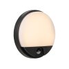 Illuminazione Lucide IR Lampada da parete per esterno LED Nero, 1-Luce, Sensori di movimento