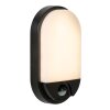 Illuminazione Lucide IR Lampada da parete per esterno LED Nero, 1-Luce, Sensori di movimento