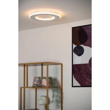 Illuminazione Lucide AXELLE Plafoniera LED Bianco, 1-Luce