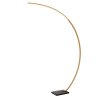 Illuminazione Lucide CURVE Lampada da terra LED Nero, 1-Luce