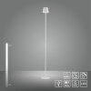 Illuminazione Leuchten Direkt EURIA Lampada da terra LED Bianco, 1-Luce