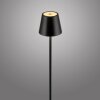 Illuminazione Leuchten Direkt EURIA Lampada da terra LED Nero, 1-Luce