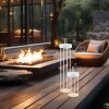 Illuminazione Leuchten Direkt ANSELM Lampada da terra LED Bianco, 1-Luce