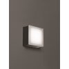 Illuminazione LCD Jachenau Plafoniera, Applique LED Antracite, 1-Luce