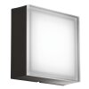 Illuminazione LCD Jachenau Plafoniera, Applique LED Antracite, 1-Luce