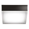 Illuminazione LCD Jachenau Plafoniera, Applique LED Antracite, 1-Luce