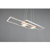 Illuminazione Trio Leuchten ALBANY Lampada a sospensione LED Nichel opaco, 1-Luce, Telecomando