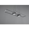 Illuminazione Trio Leuchten ALBANY Lampada a sospensione LED Nero, 1-Luce, Telecomando