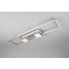 Illuminazione Trio Leuchten ALBANY Plafoniera LED Nichel opaco, 1-Luce, Telecomando