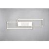 Illuminazione Trio Leuchten ALBANY Plafoniera LED Bianco, 1-Luce, Telecomando