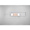 Illuminazione Trio Leuchten ALBANY Plafoniera LED Marrone, 1-Luce, Telecomando