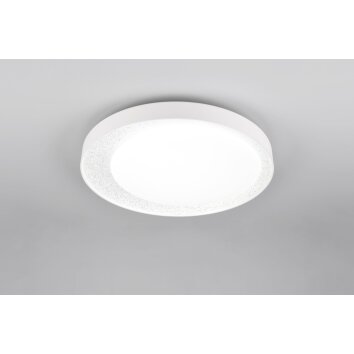 Illuminazione Reality Aleta Plafoniera LED Bianco, 1-Luce, Telecomando