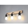 Illuminazione Trio Leuchten Arturo Applique Legno chiaro, 3-Luci