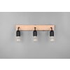 Illuminazione Trio Leuchten Arturo Applique Legno chiaro, 3-Luci