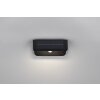 Illuminazione Reality Atico Applique LED Nero, 1-Luce, Sensori di movimento