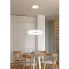 Illuminazione Trio Leuchten Cardona Lampada a sospensione LED Bianco, 1-Luce