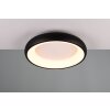 Illuminazione Trio Leuchten Cardona Plafoniera LED Nero, 1-Luce