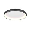 Illuminazione Trio Leuchten Cardona Plafoniera LED Nero, 1-Luce