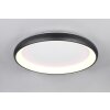 Illuminazione Trio Leuchten Cardona Plafoniera LED Nero, 1-Luce