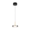 Illuminazione Trio Leuchten Celeste Lampada a sospensione LED Nero, 1-Luce