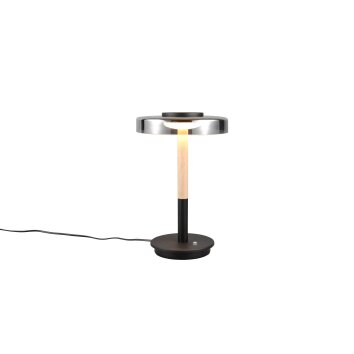 Illuminazione Trio Leuchten Celeste Lampada da tavolo LED Nero, 1-Luce