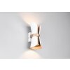 Illuminazione Trio Leuchten Coat Applique Bianco, 2-Luci