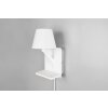 Illuminazione Trio Leuchten Comfort Applique Bianco, 1-Luce