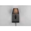 Illuminazione Trio Leuchten Comfort Applique Nero, 1-Luce