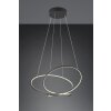 Illuminazione Trio Leuchten Darvin Lampada a sospensione LED Nero, 1-Luce