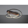 Illuminazione Trio Leuchten Darvin Plafoniera LED Nero, 1-Luce