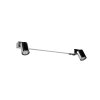 Illuminazione Trio Leuchten Enrico Applique LED Cromo, 3-Luci