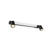 Illuminazione Trio Leuchten Enrico Applique LED Nero, 3-Luci