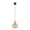 Illuminazione Trio Leuchten GILA Lampada a sospensione Beige, 1-Luce