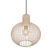 Illuminazione Trio Leuchten GILA Lampada a sospensione Beige, 1-Luce