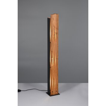 Illuminazione Trio Leuchten Karuni Lampada da terra Legno chiaro, 3-Luci