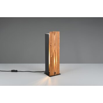 Illuminazione Trio Leuchten Karuni Lampada da tavolo Legno chiaro, 1-Luce