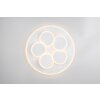 Illuminazione Trio Leuchten Mandala Plafoniera LED Bianco, 1-Luce, Telecomando