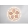 Illuminazione Trio Leuchten Mandala Plafoniera LED Grigio, 1-Luce, Telecomando