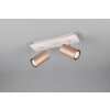 Illuminazione Trio Leuchten Marley Faretto da soffitto Marrone, 2-Luci