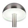 Illuminazione Reality Mendorez Lampada da tavolo LED Nichel opaco, 1-Luce