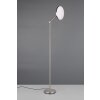 Illuminazione Reality Mondello Lampada da terra LED Nichel opaco, 1-Luce