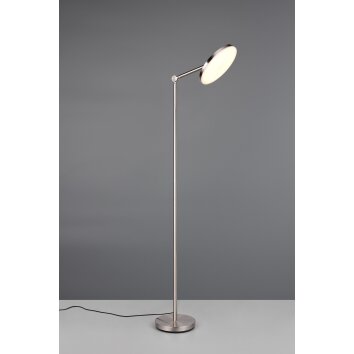 Illuminazione Reality Mondello Lampada da terra LED Nichel opaco, 1-Luce