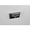 Illuminazione Reality Moro Applique LED Nero, 1-Luce, Sensori di movimento